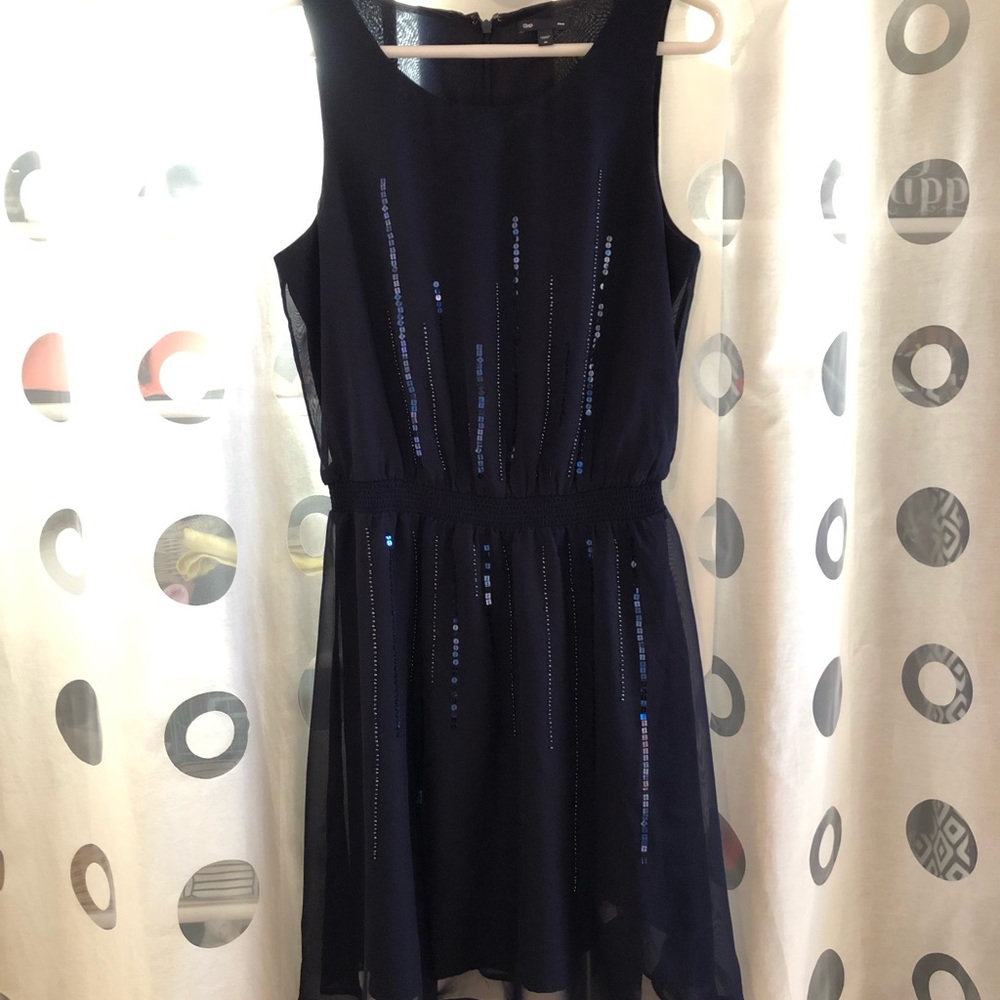 GAP sequined midi dress